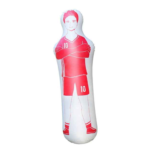 jinwen Inflatable Training Aid Football Exercise Tumbler Tackling Dummies Multi Use for Red