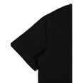 thumbnail image 4 of A must-have for dog lovers: Graphic Tee - 100% cotton, short sleeves, black crew neck, paw print detail, casual breathable fabric, machine washable - perfect for casual outfits, 4 of 6