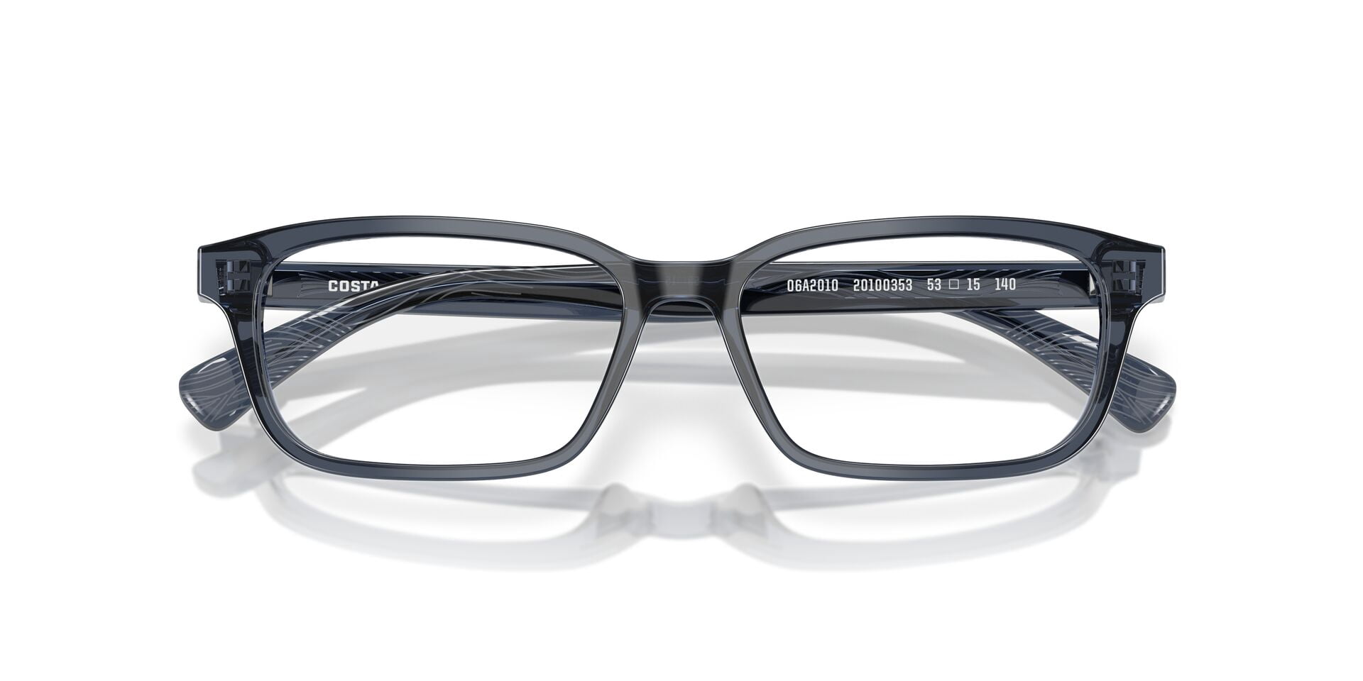 Costa Del Mar Unisex Size 53 MRA 510 Optical Eyeglasses, Abyss Blue/Demo Lens