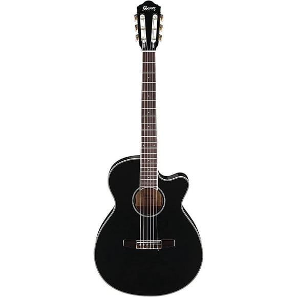 Ibanez Guitarra Electroacustica Clasica GA5TCE-BK Cuerdas Nylon