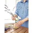 thumbnail image 2 of Serene Spaces Living Set of 4 Gold Floral Ball Bud Vase, Stylish Flower Vases for Centerpieces at Weddings, Party Tables, Dining or Coffee Table, Thanksgiving, Fall Decor, 3.5" Tall & 3" Diameter, 2 of 6