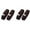 B-Coffee 2PCS, variant on (2-Pack) 2025 Women's formal Wear New Belts That You Can Change The Belt Buckle Women's Stretch Elastic Arm Suit Belt Bracelet 2Cm Shirt Sleeve