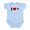 Sky Blue, variant on CafePress - I Love Snowboarding Infant Bodysuit - Baby Light Bodysuit, Size Newborn - 24 Months