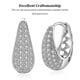thumbnail image 4 of Guardurnaity 2 uds. Pendientes para mujer, Clip para orejas, pendientes pequeños y elegantes brillantes para mujer, colgante de oreja, accesorio de moda, Ropa, zapatos y accesorios Miscelánea Plata Guardurnaity AP017942-02, 4 of 6
