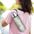 thumbnail image 6 of Floral 20oz Stainless Steel Thermal Bottle with Tea Filter and Cup Lid, Vacuum Insulated Coffee Mug with 316L Inner Liner, Leakproof Travel Thermos for Office,Thanksgiving,Christmas, Spring,Flower, 6 of 6