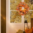 thumbnail image 6 of Yirtree Fall Wreath, Artificial Fall Wreaths for Front Door Outside, Autumn Wreath Harvest Fall Door Wreath Thanksgiving Wreath for Home/Indoor/Outdoor, 6 of 8