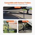 thumbnail image 6 of A-Frame Trailer Tongue Jack - 5000 lbs Capacity, 15" Lift Travel, Bolt-On Trailer Jack for Easy Installation, 6 of 6
