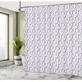thumbnail image 4 of Ambesonne Garden Shower Curtain, Wildflowers Rural Pattern, 69"Wx84"L, Violet and Dark Green, 4 of 4