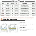 thumbnail image 2 of Wireless Bras for Women Non-Magnetic No Steel Ring Plus Size Thin Adjustable Bra Gathered Comfortable Sexy Lace Bra Daily Bra Everyday Bras Coffee XXL, 2 of 7