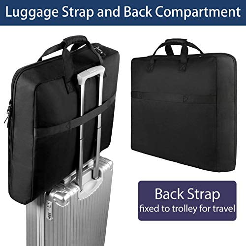 Garment Bags for Travel Carry On Garment Bag for Business Trips with Shoulder Strap Mancro Waterproof Foldable Luggage Hanging Suit Bags Gift for
