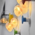 thumbnail image 6 of Qocolhg Easter Egg String Lights Ornaments Egg Decorations Indoor Lights Battery Operated String Lights for Party Xmas Wedding Fireplace Mantels Entrance Tree Easter Decor Clearance,5ft 10LED, 6 of 8