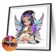 thumbnail image 1 of Cuadros Decorativos 5D Diamond Painting Kit DIY Wing Elf Girl Full Round Drill Mosaico Imagen de pared Tmvgtek embutido en tela, 1 of 9