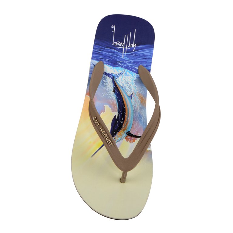 Guy harvey sales flip flops