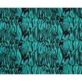 thumbnail image 4 of oneOone Polyester Spandex Turquoise Blue Fabric Animal Skin Craft Projects Decor Fabric Printed By The Yard 56 Inch Wide-5RE, 4 of 4