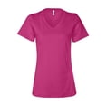 thumbnail image 2 of BELLA + CANVAS - Women's Relaxed Jersey V-Neck Tee - 6405, 2 of 3