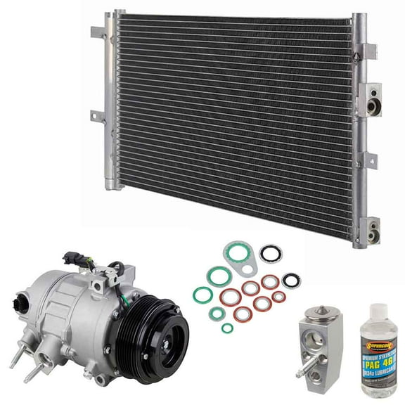 For Ford Fusion 2013 2014 2015 A/C Kit w/ AC Compressor Condenser & Drier - BuyAutoParts