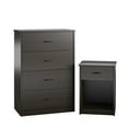 Mainstays Classic Nightstand with Drawer, Espresso