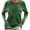 #17-Green, variant on Craaazy Women's St Patricks Day Tops Clover Crewneck Long Sleeve Shirts Gifts
