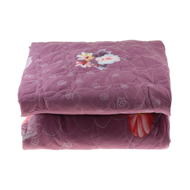 Protector de colchón de cama King Size con funda para colchón lavable a con Floral_B Sunnimix Sábana de cama acolchada