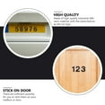 thumbnail image 3 of FONWILYO Outside House Numbers Modern Plaque 10Pcs 2x1.4x0.2in, 3 of 8