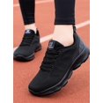 thumbnail image 5 of DLONGLI Women's Breathable Mesh Lace Up Athletic Sneakers, Non Slip Lightweight Walking Shoes, 5 of 5