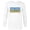 White, variant on The Simpsons Isle Style Beach Surfing Bart and the Crew - Long Sleeve T-Shirt for Men - Customized-Black