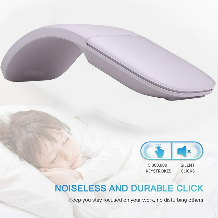 Amazon.com: Microsoft ARC Mouse – Lilac .Sleek,Ergonomic