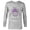 Athletic Heather, variant on Disney Moana Tamatoa Crab Villain Big Face Costume - Long Sleeve T-Shirt for Men - Customized-White