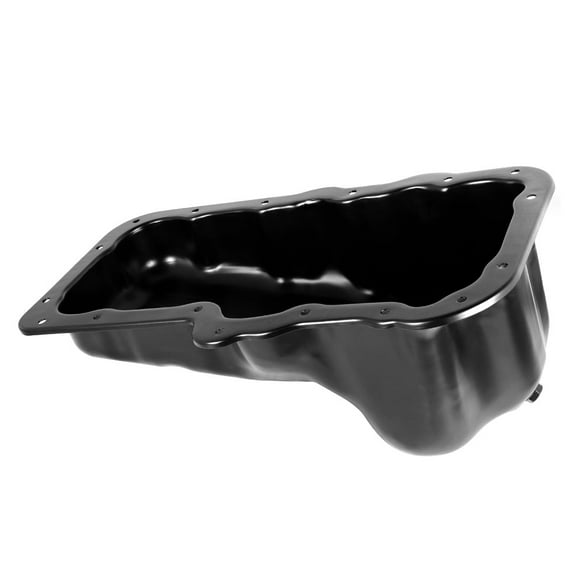 SEBLAFF Fit for 2002-2012 Jeep Liberty 3.7L V6 264-249 Black Engine Oil Pan