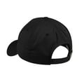 thumbnail image 2 of Port Authority Adult Unisex Regular Plain Cap Black One Size Fits All, 2 of 4