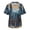 Brown, variant on Scrubs for Men Chest Pocket V-Neck Short Sleeve Printed Shirts Work Wear Uniform Daily Wear Tops