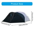 thumbnail image 6 of RUISINERY Spacious Outdoor Tent for Family Camping with Extended Front and Canopy Easy Setups, Easy Setups Waterproof Camp Tent, 6 of 8