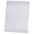thumbnail image 2 of HUBERT® Acrylic Sign Holder Clear Vertical - 8 1/2"L x 11"H, 2 of 3