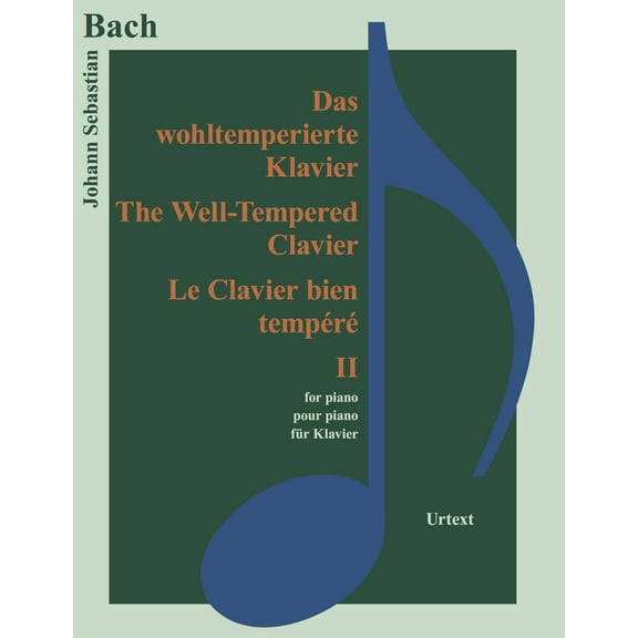 Classical Sheet Music: Das wohltemperierte Klavier II (Paperback)