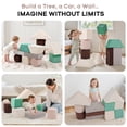 thumbnail image 4 of 11pcs Christmas Tree Foam Blocks – Building Blocks Construction Toys for Kids, Green Soft Foam Play Set, Fun Holiday Gift Idea for Boys and Girls, 4 of 13