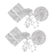 thumbnail image 3 of 400 Uds. Pasadores de cabeza de plástico de acero inoxidable de amplia aplicación fácil almacenamiento cabezales transparentes pasadores giratorios para muebles de sofá cama, 3 of 5
