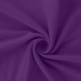 thumbnail image 3 of Women's Plus Size Solid Color Leggings, High Waisted Stretchy Yoga Pants, Slim Fit Pull On Trousers, Soft Casual Workout Pants for Daily Wear Purple XXXXXL, 3 of 4