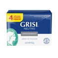 thumbnail image 1 of Jabón de tocador Grisi Neutro hipoalergénico 4 pzas de 150 g c/u, 1 of 6