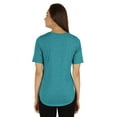 thumbnail image 4 of Inkmeso Coupe Régulière Col Rond Uni pour Femmes Manches Courtes Décontractées Tee-Shirt Doux, 4 of 6
