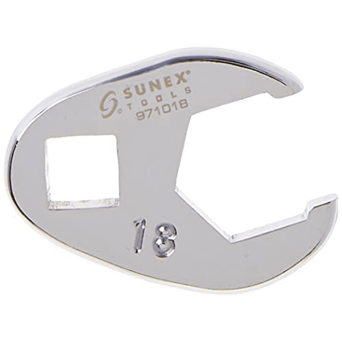 Sunex Tools 971018 - 3/8" Drive 18MM Flare Nut Crowfoot Wrench