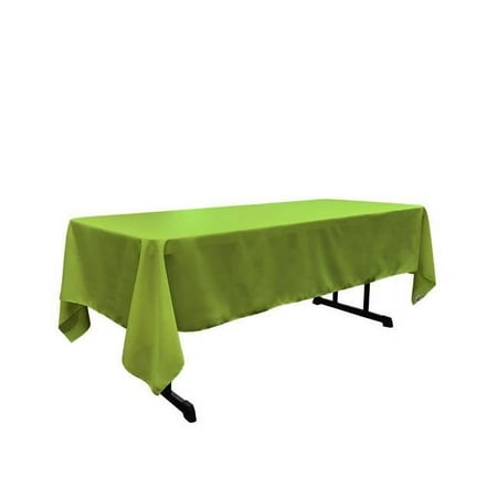 

TCpop60x144-LimeP84 Polyester Poplin Rectangular Tablecloth Lime - 60 x 144 in.