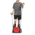 thumbnail image 2 of 1 PCS 42*34.5*32cm/16.54*13.58*12.6in Multi-Function Stepper with Seat, Stepper for Home, Mini Sport Stepper, Max. Load Capacity: 150kg/ 330.69 lbs, 2 of 11