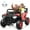 Red, variant on Joyracer 800W 24 Volt Ride on Toys, 4WD/2WD Switchable Powered Ride on UTV with Remote Control, Kids Electric Car w/ 2 Seater, Power Car Wheels, 3 Speeds, Music, Bluetooth, MP3, USB, Horn, Red