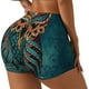 thumbnail image 1 of Fotbe Owl In Blue Shorts Sin Costuras – Shorts Deportivos de Cintura Alta para Mujer, Elásticos para Gimnasio, Yoga, Running o Ciclismo-Large, 1 of 8