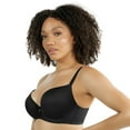 thumbnail image 3 of PARFAIT Women's Jeanie Plunge T-shirt Bra Black - 44D, 3 of 3