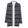 thumbnail image 4 of Cardigan à Manches 3/4 pour Femmes, Cardigan à Manches Longues à Imprimé Floral, Veste Haut, Cardigans pour Femmes en Liquidation, 4 of 6