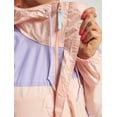 thumbnail image 6 of Columbia Women's Flash Challenger Cropped Windbreaker, Peach Blossom/Frosted Purple/Spring Bl, Medium, 6 of 6