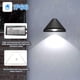thumbnail image 3 of Aplique LED de pared para exterior de 5 W, IP66, resistente al agua, moderno aplique de pared metálico para exterior, luz interior/exterior para patio, jardín, terraza, cerca de la pared, patio, villa, 3 of 5