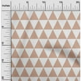 thumbnail image 1 of oneOone Cotton Cambric Fabric Triangle Geometric Fabric Prints By Yard 56 Inch Wide, 1 of 4