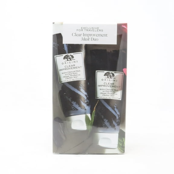 Origins Clear Improvement Active Charcoal Mask 2pc Set
100ml   100ml